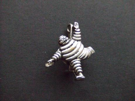 Michelin Bibendum banden zilverkleurig